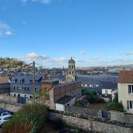 Vue Sur Seine Et Honfleur Apartment Exterior photo
