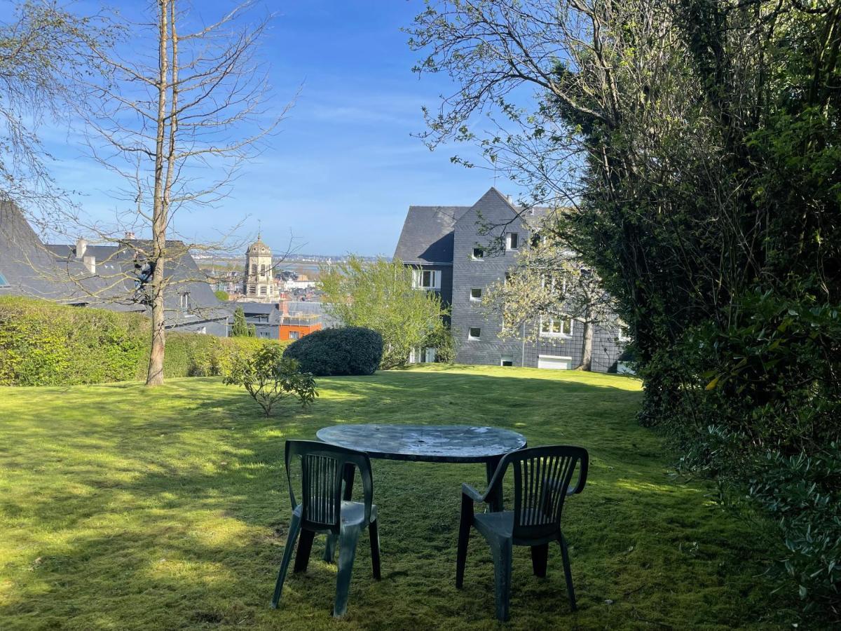 Vue Sur Seine Et Honfleur Apartment Exterior photo